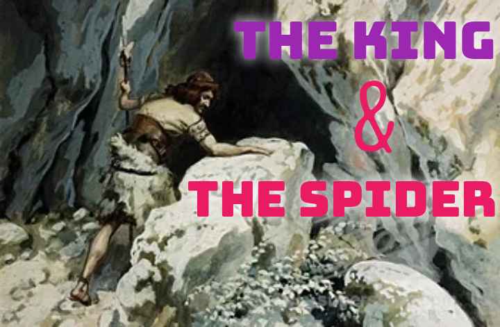 The King & The Spider: Never give up