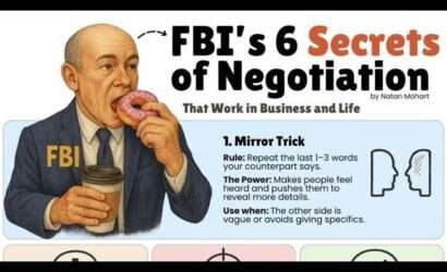 FBI's 6 secrets of Negotiations that works in business & work